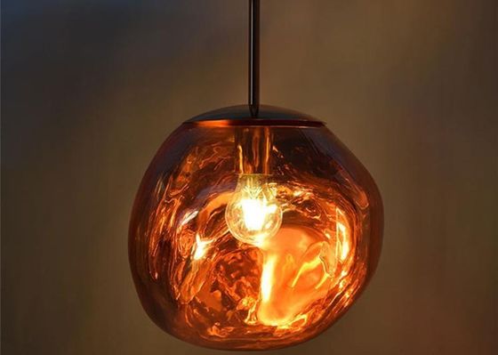 30CM نوردیک LED شیشه ای Dixon Lava Ball 10W E27 چراغ آویز مدرن