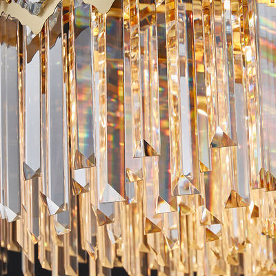 لوستر مدرن K9 کریستال باران قطره نور لوستر چراغ آویز چراغ آویز سقف چراغ آویز برای اتاق ناهار خوری