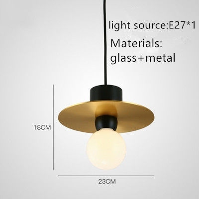 نگهدارنده لامپ چراغ آویز موررن لوستر مینیمالیستی E27 است
