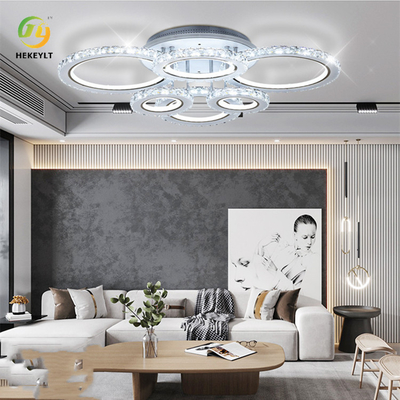 نور سقفی LED مدرن اتاق خواب با سطح H170 میلی متری نصب شده است