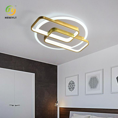 سطح نور سقف LED اکریلیک مسی برای اتاق خواب نصب شده است
