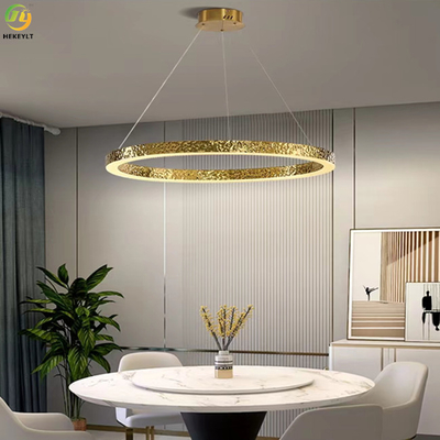 اتاق خواب LED مسی نور حلقه مدرن خلاقانه خانه ساده