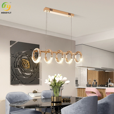 برای خانه / هتل / نمایشگاه LED چراغ آویز طلایی محبوب نوردیک استفاده می شود