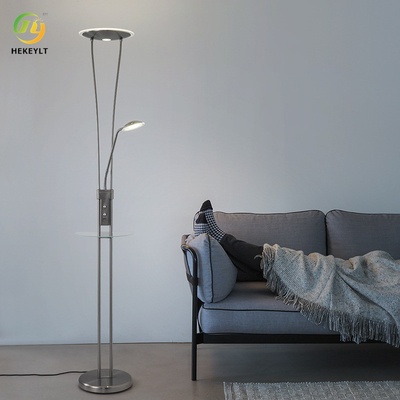 لامپ LED فلزی کمال مدرن مدرن مدرن لوکس قابل تنظیم دو سر لامپ طبقه خواندن