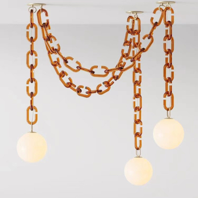 گلوب شیشه ای ساده مدرن نوردیک لامپ خلاق برای کمد لباس فروشگاه اتاق غذاخوری