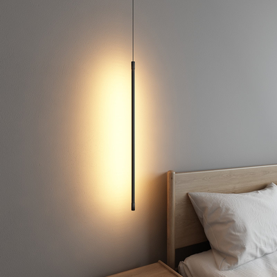 لامپ دیواری مدرن ساده نوردیک برای اتاق خواب مطالعه یا اتاق نشیمن هتل، چراغ دیواری LED