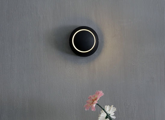 قطر چرخش 360 درجه 14 سانتی متر نور دیواری مدرن برای اتاق نشیمن