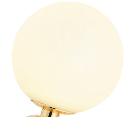 لامپ آباژور شیشه ای قطر 15/20/25 سانتی متر چراغ میز کنار تخت اتاق نشیمن