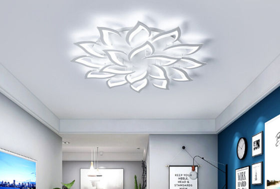 صفحه تخت قابل تنظیم با نور اکریلیک چراغ سقفی با نور سفید داخلی