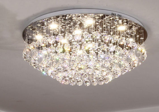 چراغ سقفی LED شفاف و روشن شفاف گرد Gu10 داخل سالن