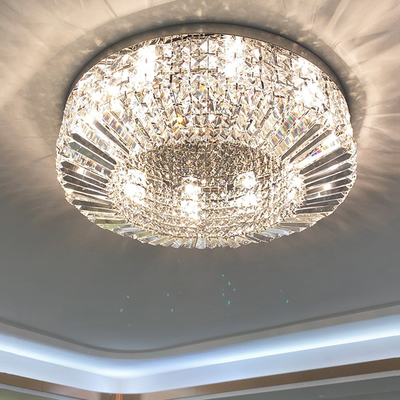 E14 دکوراسیون خانه چراغ سقفی LED گرد H18cm برای اتاق نشیمن / اتاق خواب