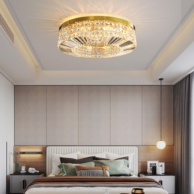 E14 دکوراسیون خانه چراغ سقفی LED گرد H18cm برای اتاق نشیمن / اتاق خواب
