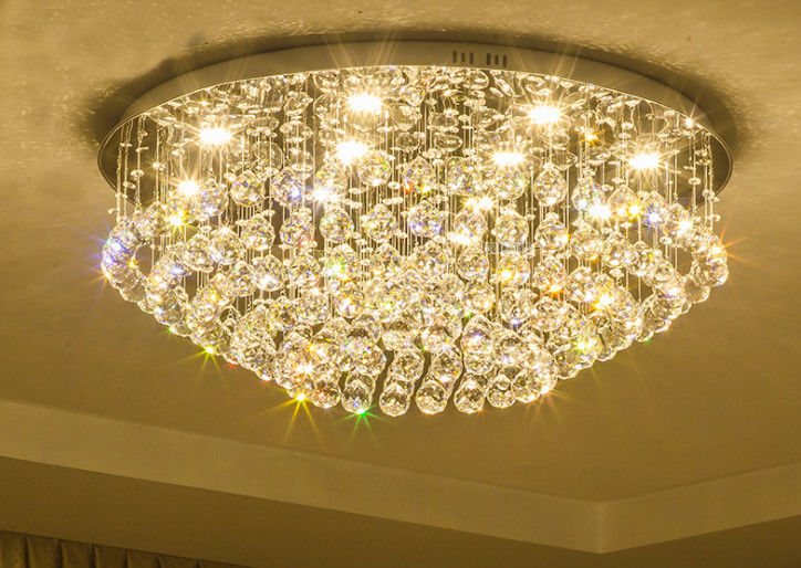 چراغ سقفی LED شفاف و روشن شفاف گرد Gu10 داخل سالن